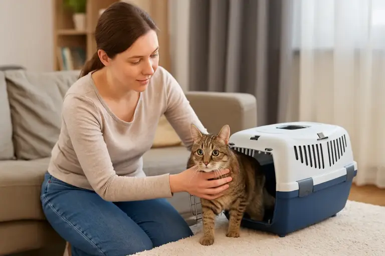 Abituare il gatto al trasportino: i passi che evitano lo stress in partenza
