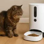 Gatto anziano e dispenser automatico: i criteri che cambiano la scelta