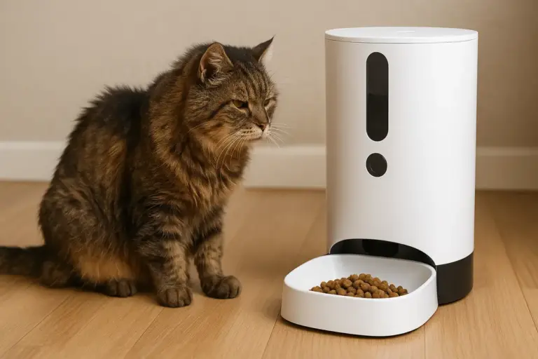 Gatto anziano e dispenser automatico: i criteri che cambiano la scelta