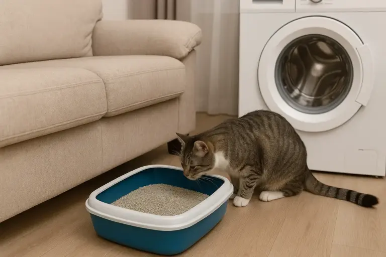 Posizione della lettiera in casa: gli errori di collocazione che causano problemi