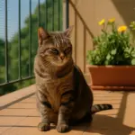 Gatto in balcone d’estate: cosa rischi con la nuova legge e come proteggerlo dal caldo