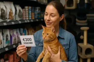 Adotti un gatto a Roma? Hai diritto a 300 euro di voucher per cibo e accessori